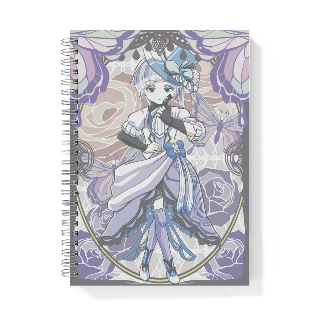 青の少年 A5リングノート