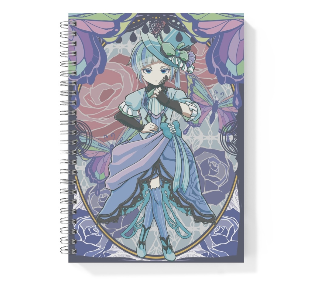 青の少年 A5リングノート