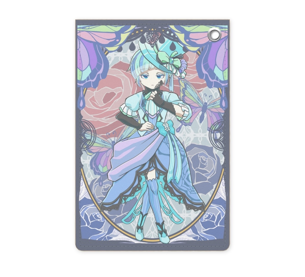 青の少年 パスケース