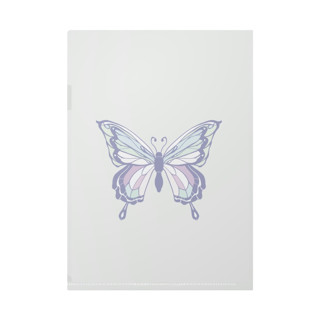 青の少年 A4クリアファイル