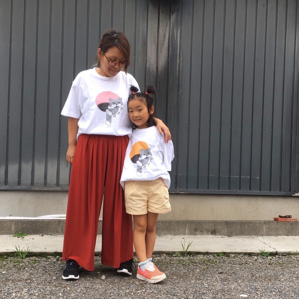 TNRくまこTシャツ(ピンク)