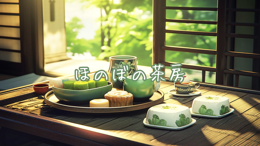 【フリーBGM】かわいい和風「ほのぼの茶房」