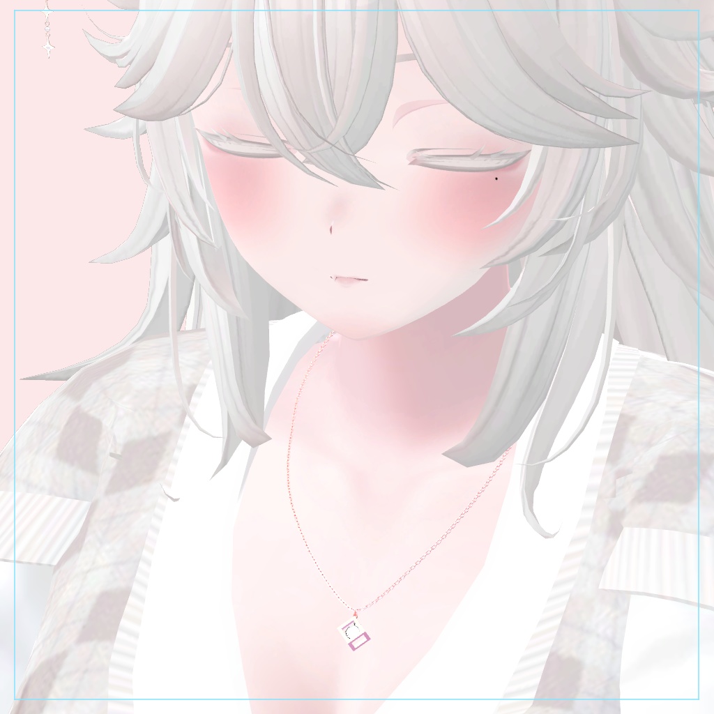 [PB ネックレス] Cube necklace 