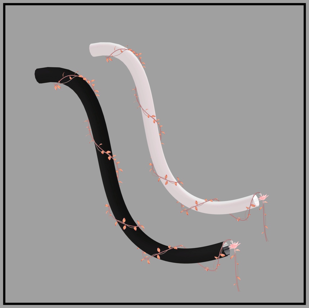 Spring petal Ear & tail