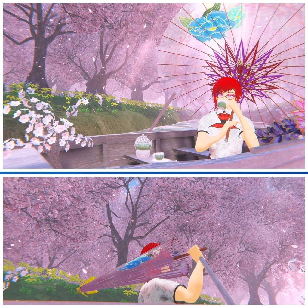 和華絢爛「和傘/中華傘 2way番傘」【MA対応】