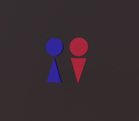 ハリボテドア(トイレ版)