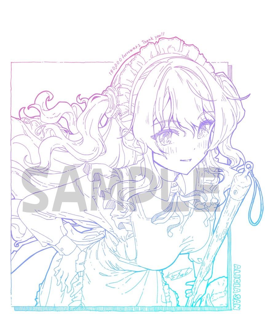 アリシアさんロングスリーブTシャツ