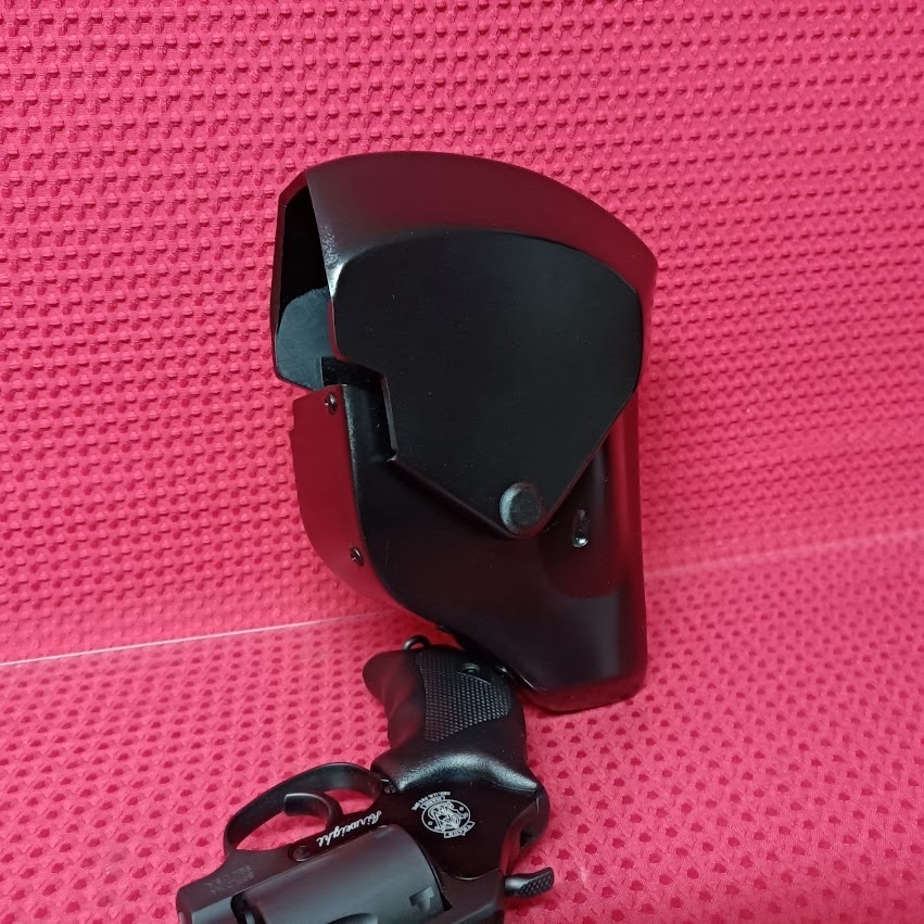 ロック機能付き! 新型ホルスター アンモナイトホルスター 樹脂製けん銃入れ 拳銃入れ