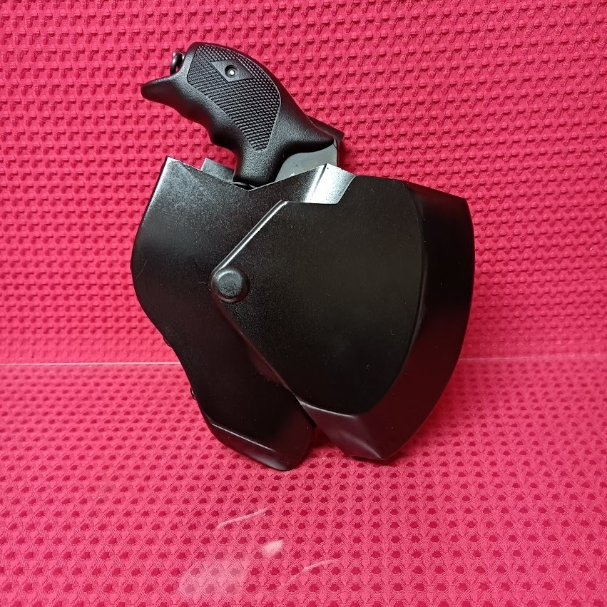 ロック機能付き! 新型ホルスター アンモナイトホルスター 樹脂製けん銃入れ 拳銃入れ