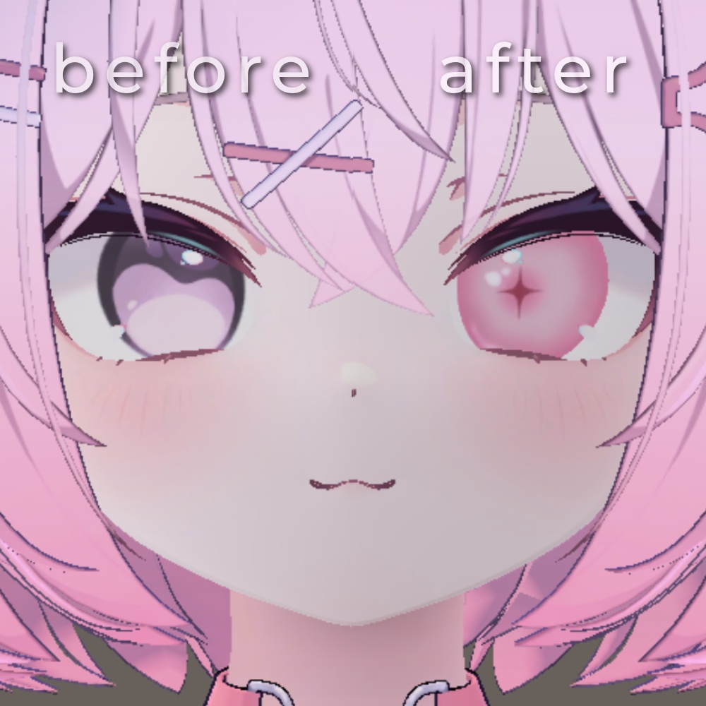 【10Avatars】Faint Star Eyes|星が溶ける瞳テクスチャ【マヌカ/ルミナ/ミルティナ/水瀬/Mayo/Kumaly/Fyuett/しなの/Chocolat/海咲】【VRChat】