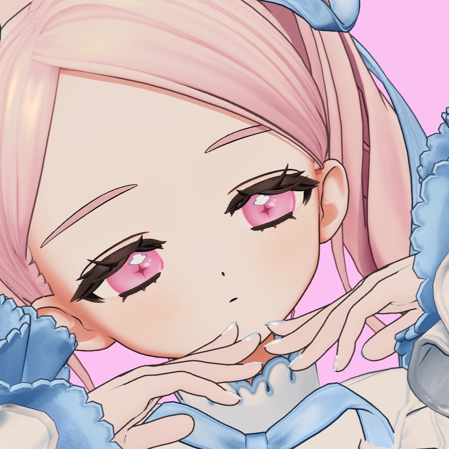 【7Avatars】Faint Star Eyes|星が溶ける瞳テクスチャ【マヌカ/ルミナ/ミルティナ/水瀬/Mayo/Kumaly/Fyuett】【VRChat】