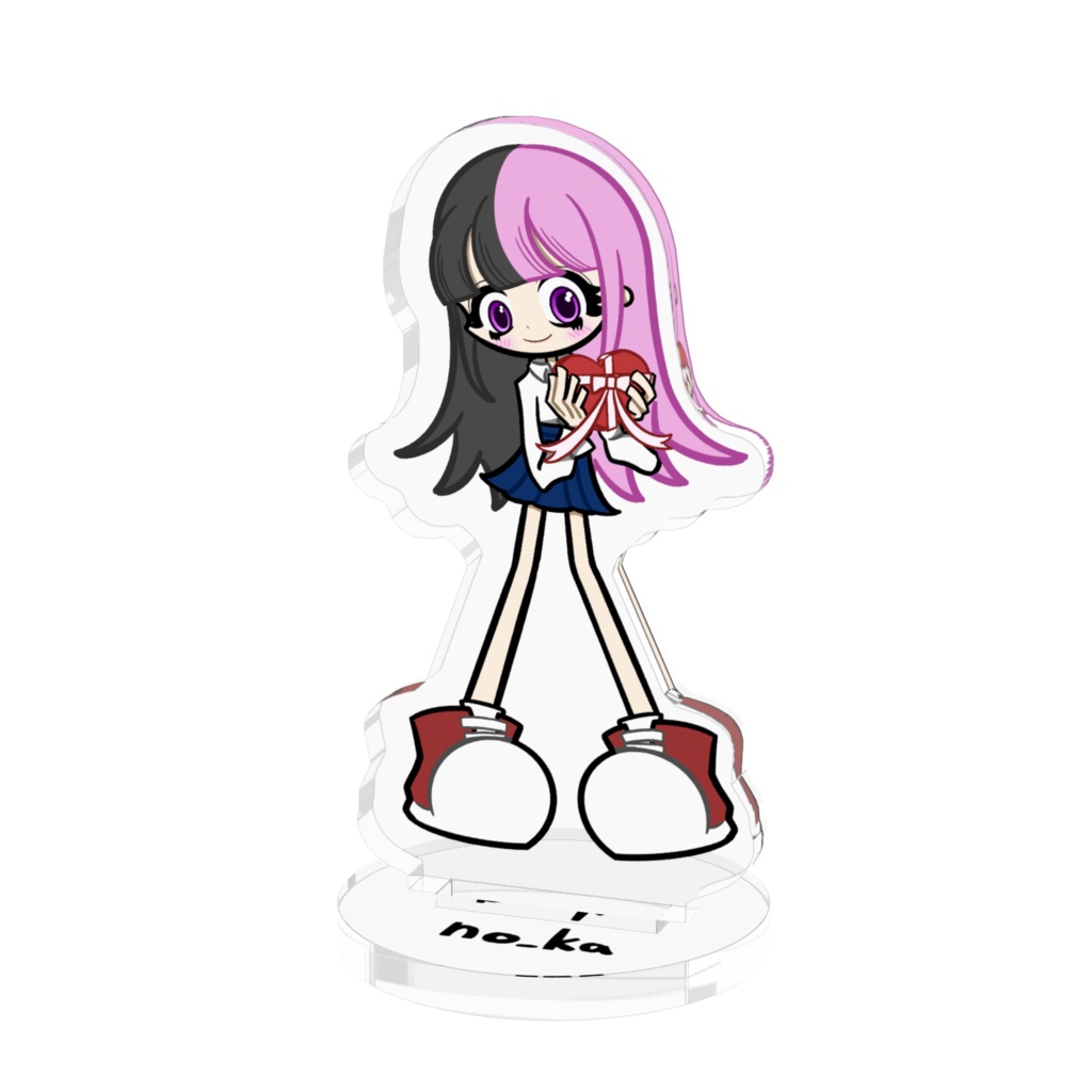 「ツートーンちゃんからのプレゼント」アクリルスタンド