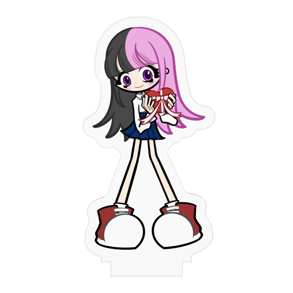 「ツートーンちゃんからのプレゼント」アクリルスタンド