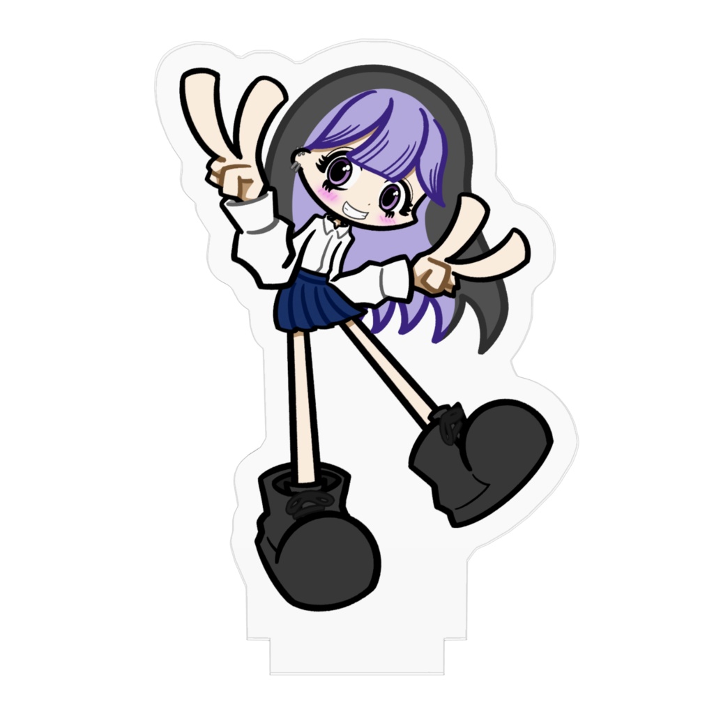 「涼芽ちゃん(すずめ)」アクリルスタンド
