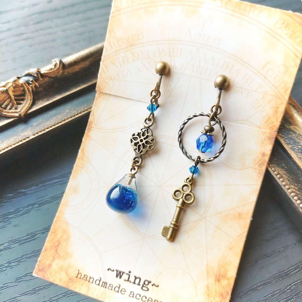 青の国の司書の耳飾り