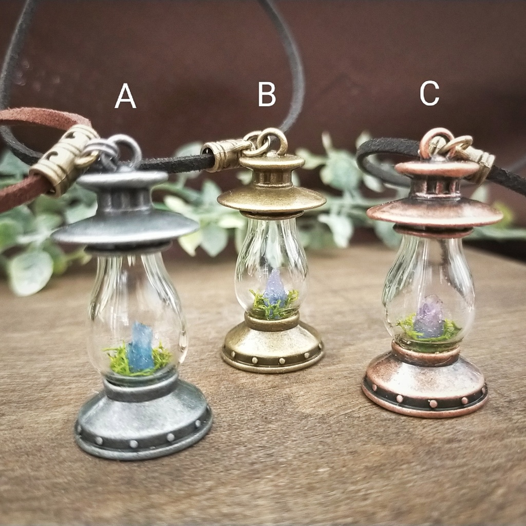 ランタン風ネックレス