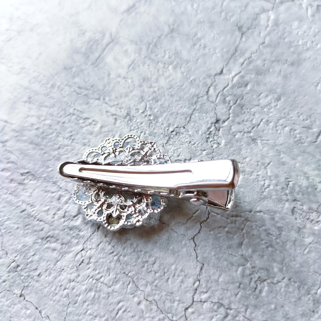 寒空の光 ヘアクリップ.*・゚
