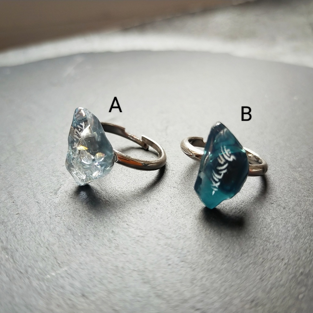 氷鉱石のリング