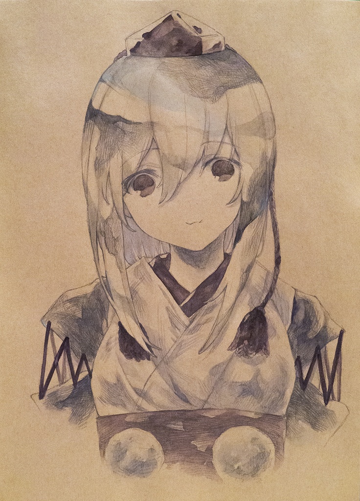 あやさん。〇アナログ原画