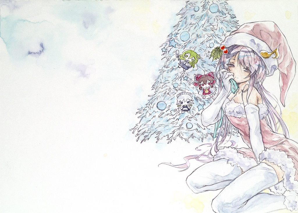 クリスマス弁々　〇原画