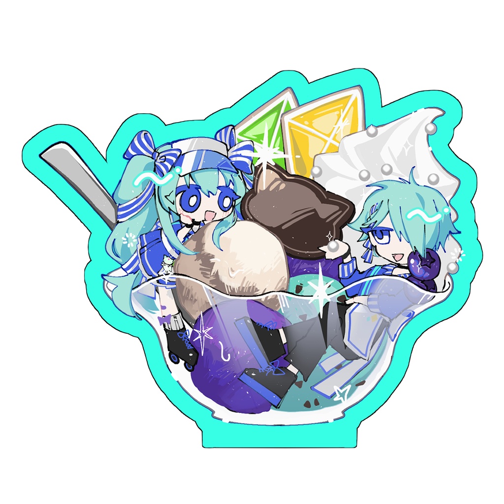 アクリルスタンドA