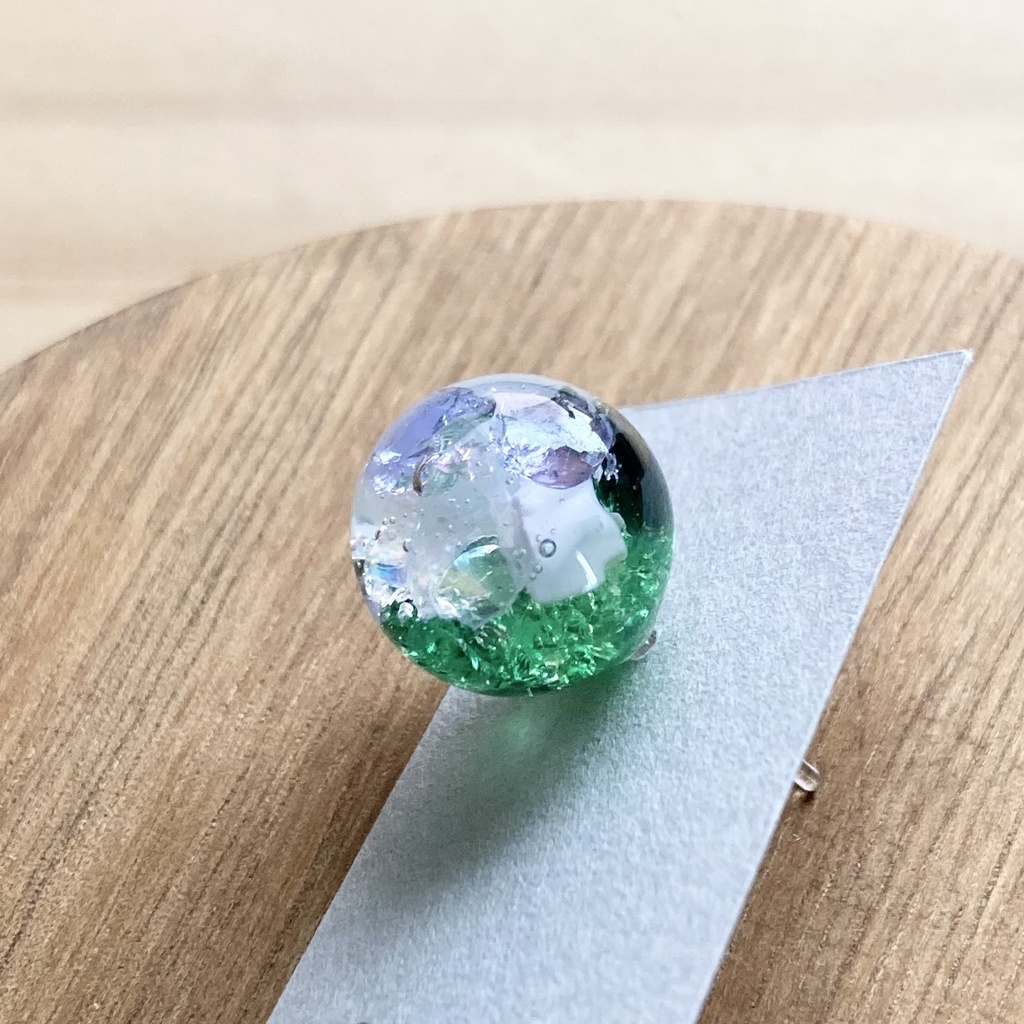 刀剣男士イメージまんまるピアス【五月雨江】