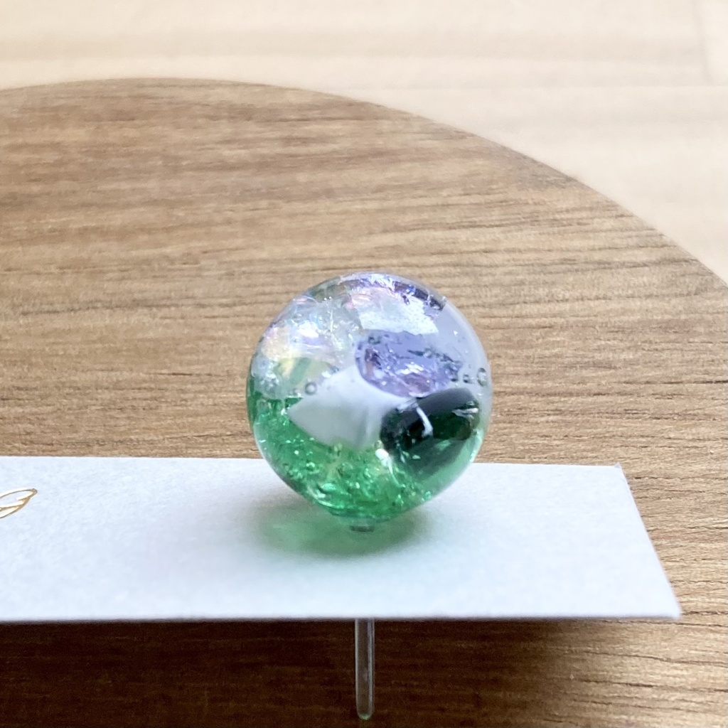 刀剣男士イメージまんまるピアス【五月雨江】