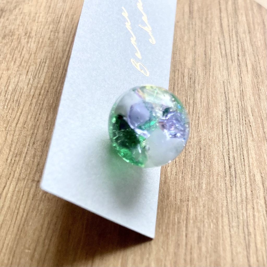 刀剣男士イメージまんまるピアス【五月雨江】