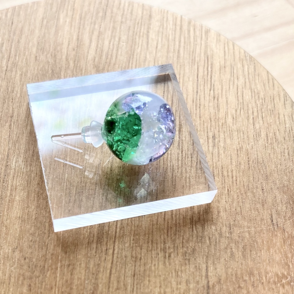 刀剣男士イメージまんまるピアス【五月雨江】