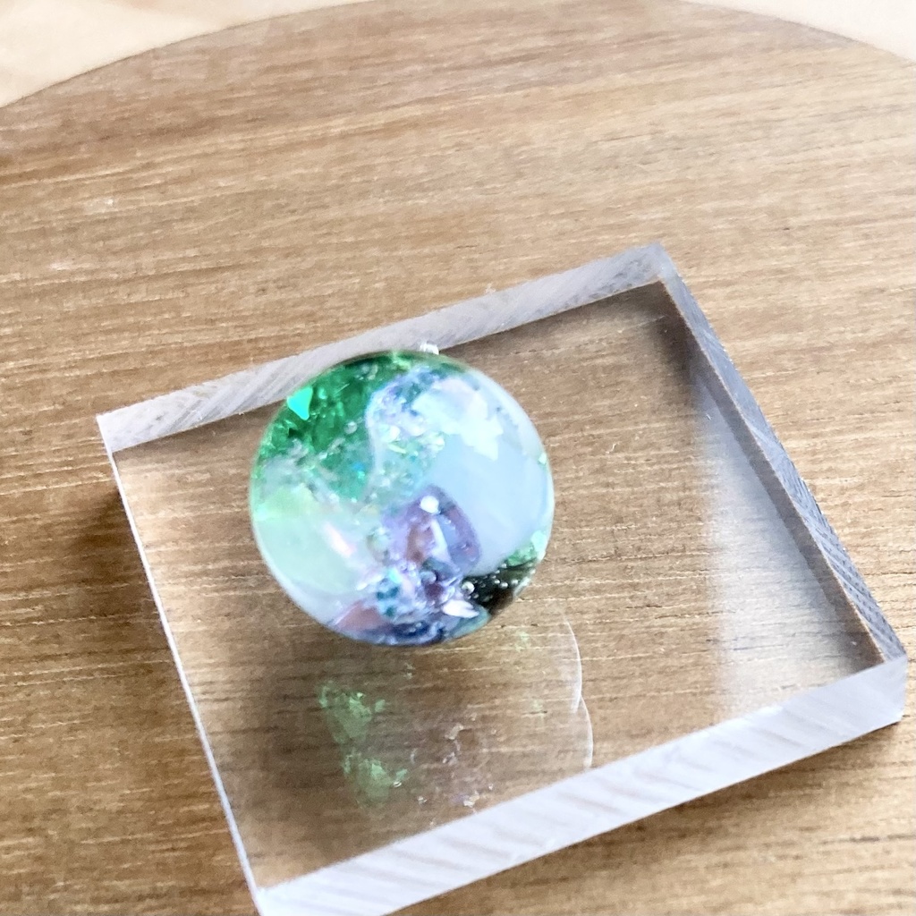 刀剣男士イメージまんまるピアス【五月雨江】