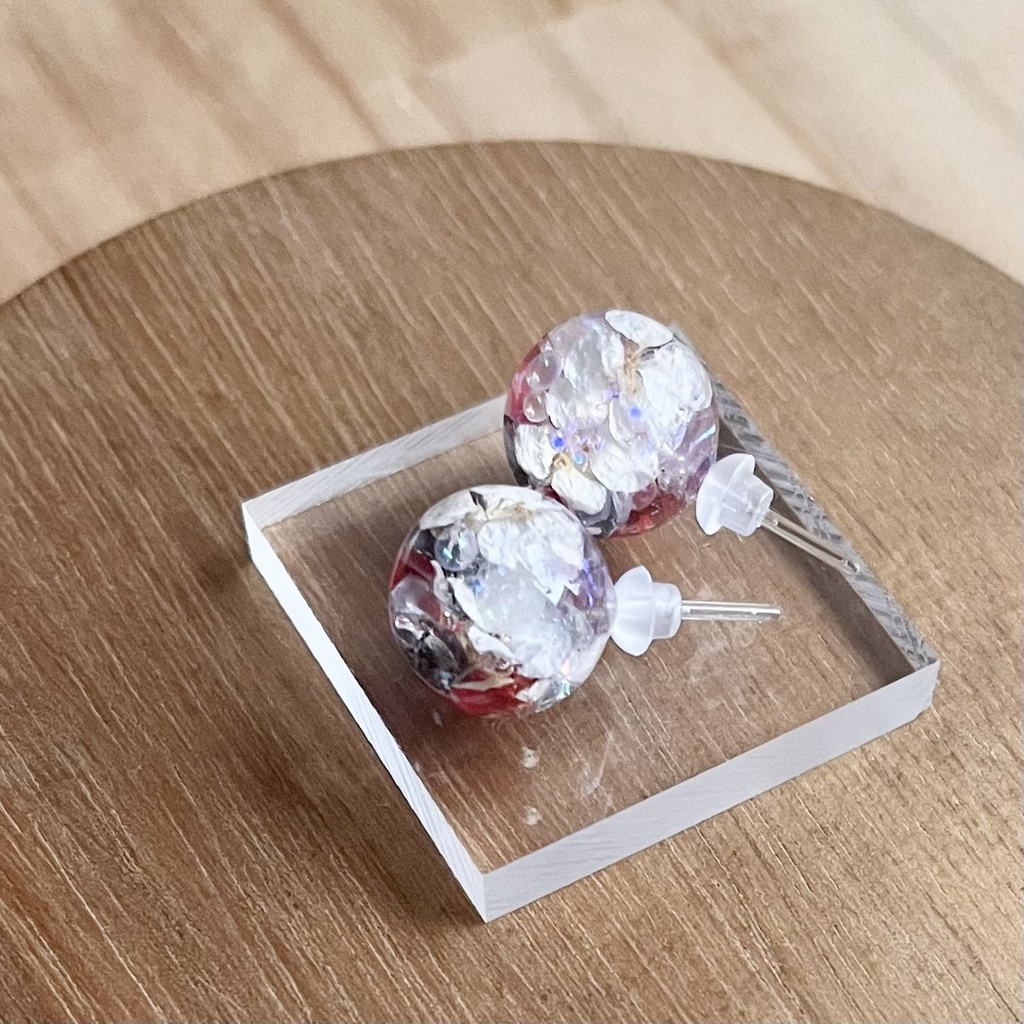 【加州清光イメージ】まんまるピアス