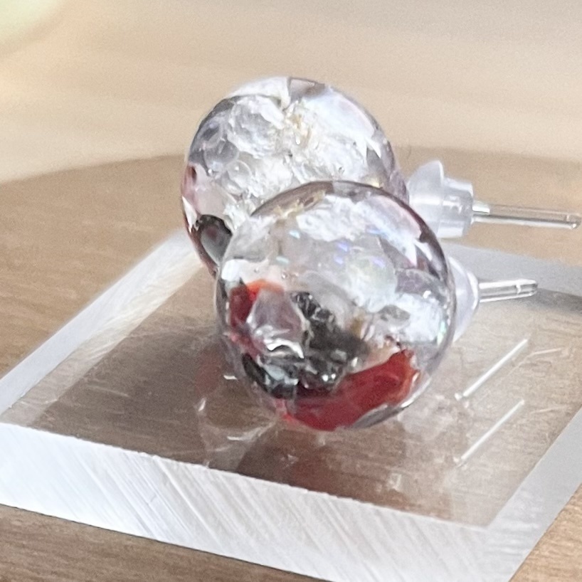 【加州清光イメージ】まんまるピアス