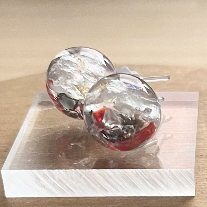 【加州清光イメージ】まんまるピアス