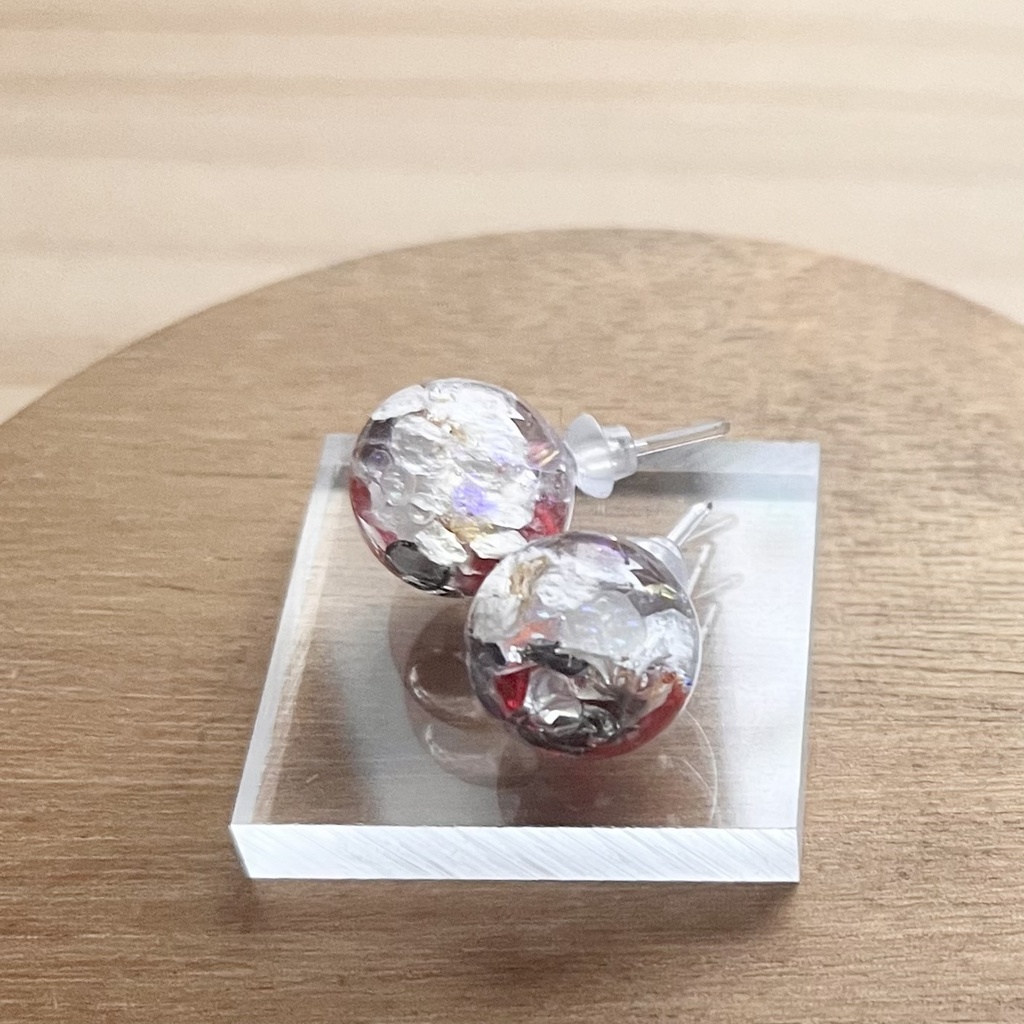 【加州清光イメージ】まんまるピアス