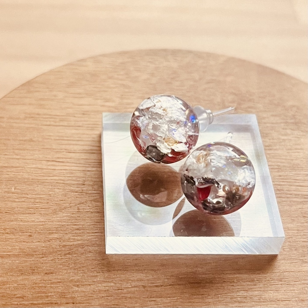 【加州清光イメージ】まんまるピアス