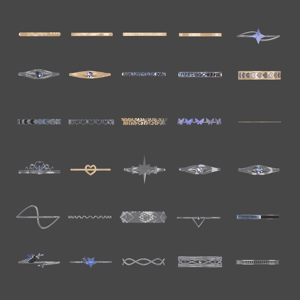 Ring 30set / リング30セット