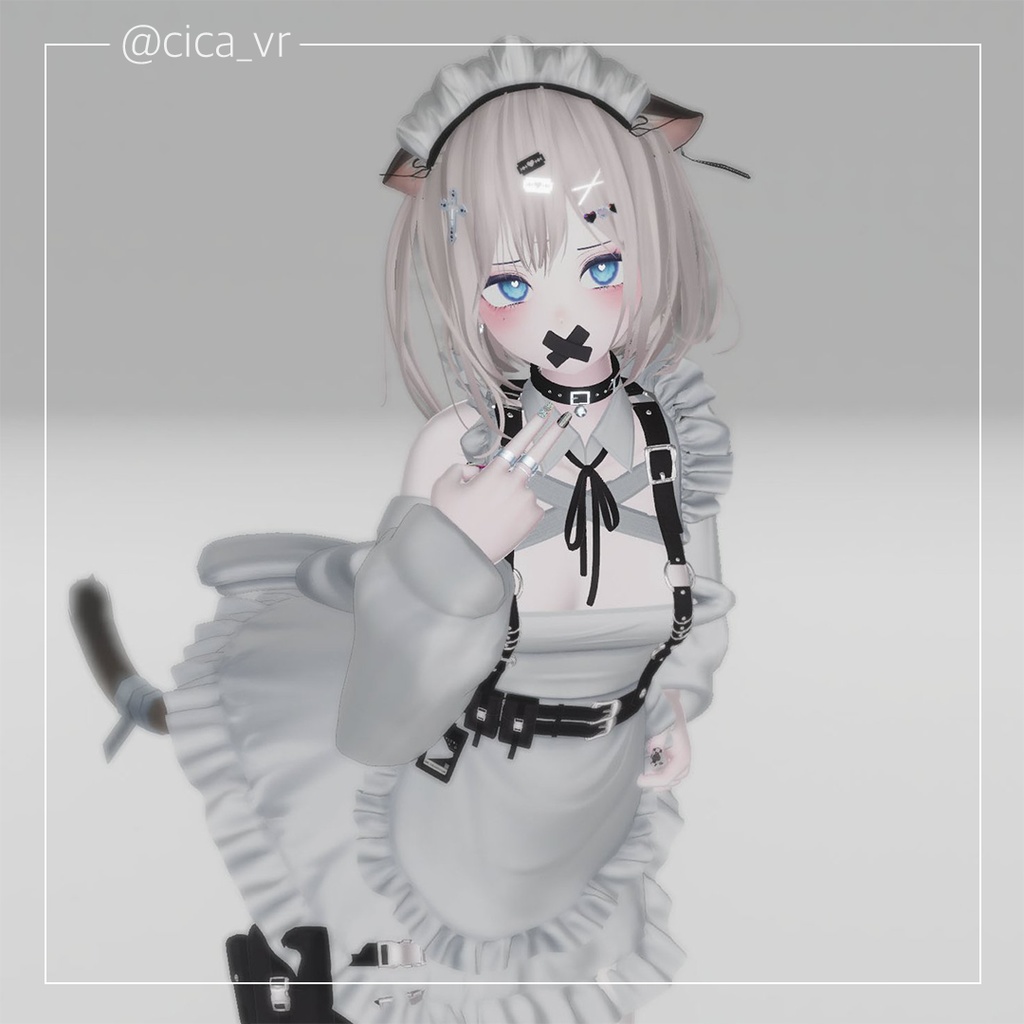 可愛くてクールなサイドテールショートヘア