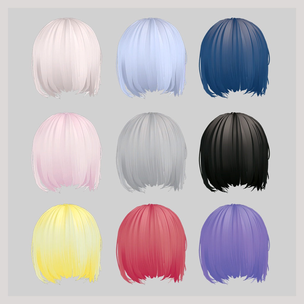 可愛くてクールなサイドテールショートヘア