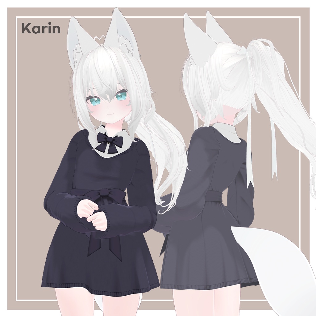 ツインテールポニーヘア