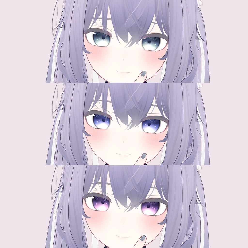 無料桔梗アイメイクテクスチャーフェイス表情