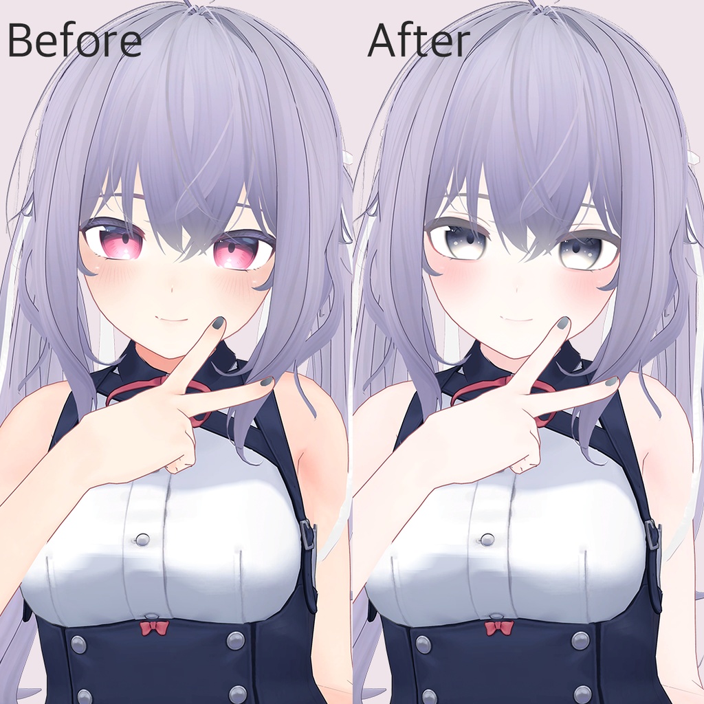 無料桔梗アイメイクテクスチャーフェイス表情