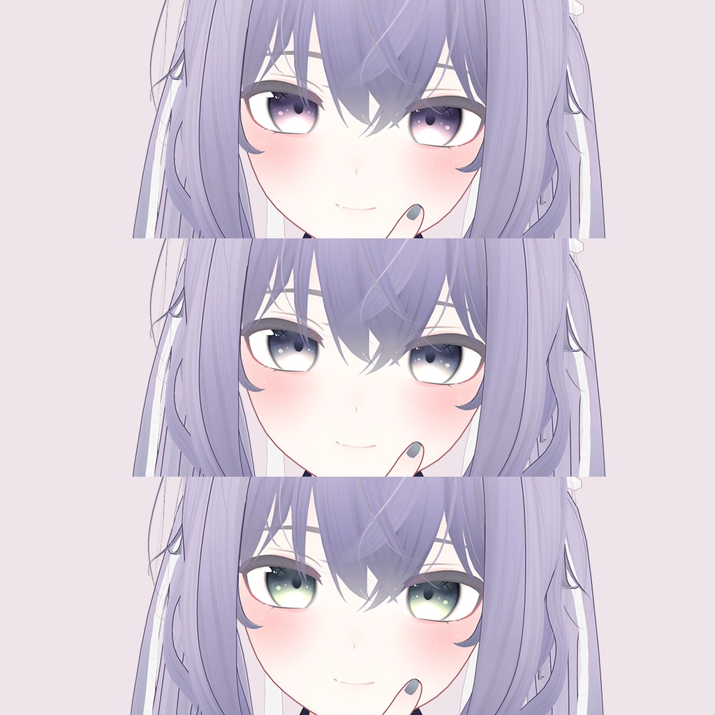 無料桔梗アイメイクテクスチャーフェイス表情