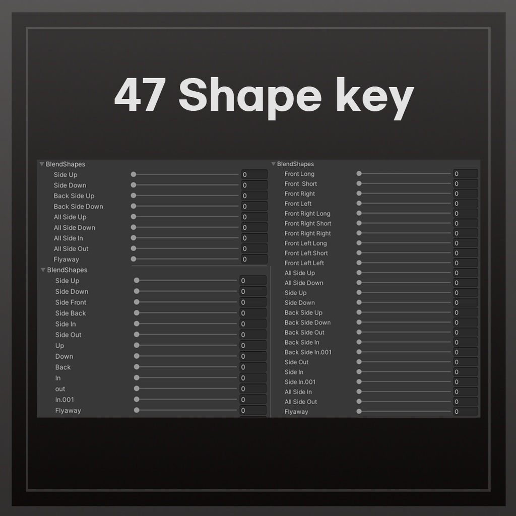 シークレットツートーンレイヤーカットヘア
