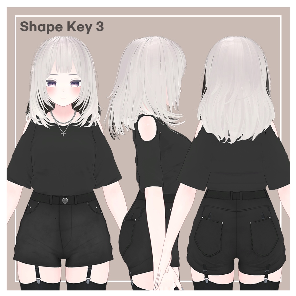 シークレットツートーンレイヤーカットヘア