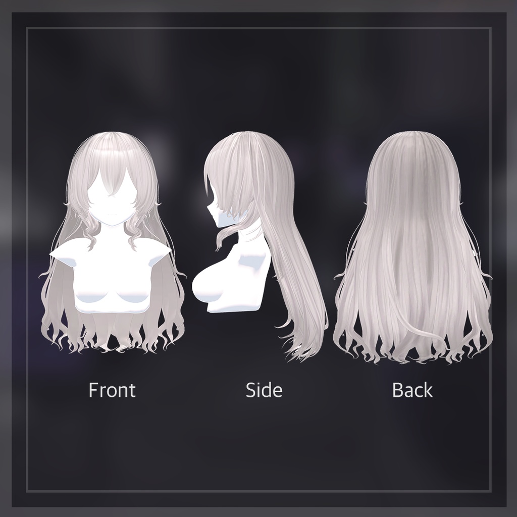 ウェーブロングヘア