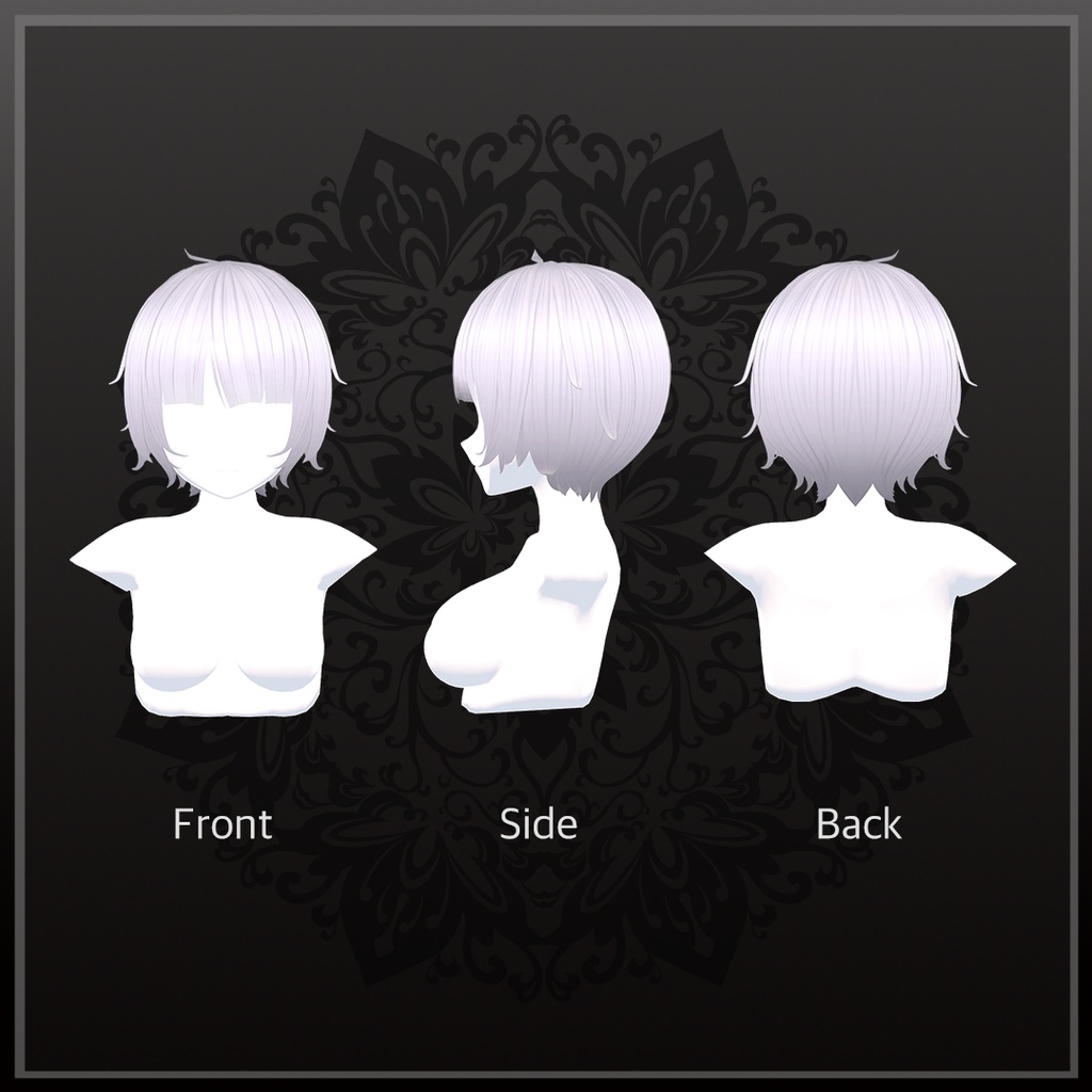 クールなトムボーイボブヘア