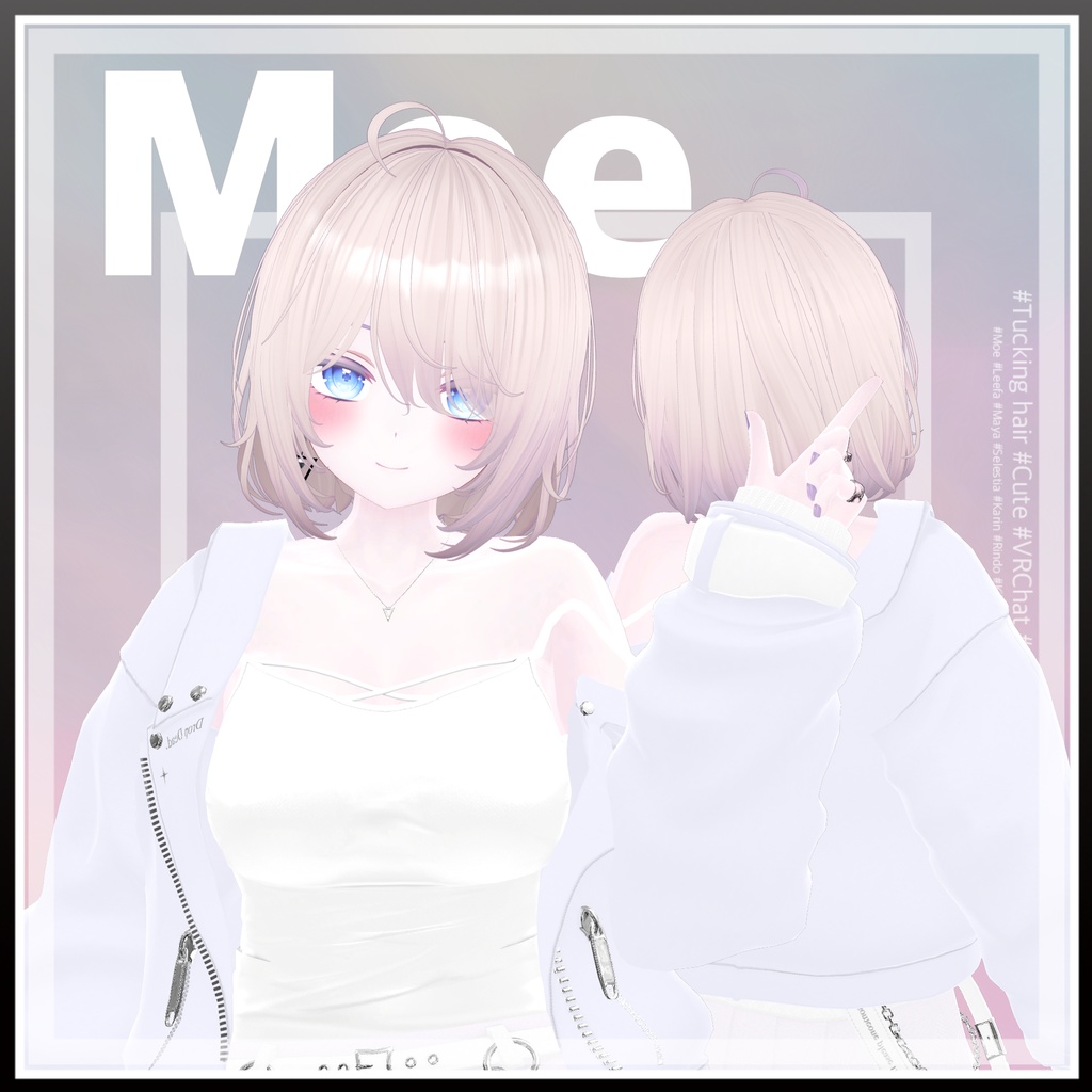 片目ショートヘア