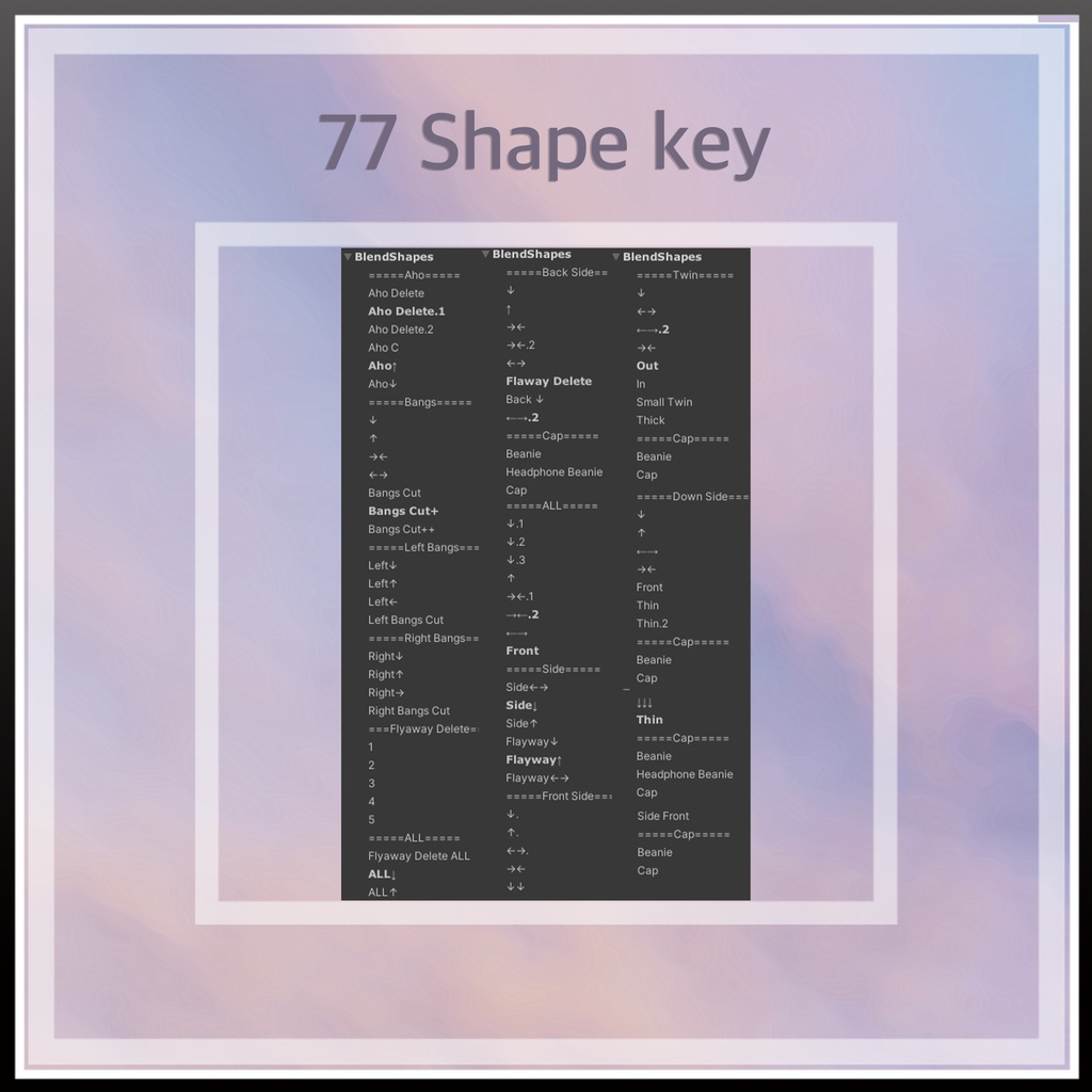 ツインテールの三つ編みヘア