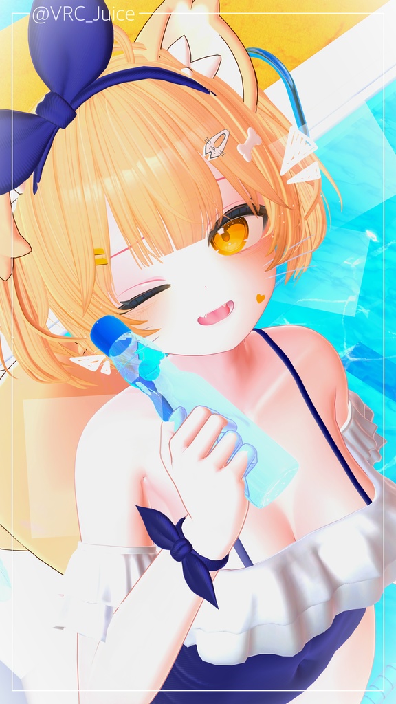 わんわんツインテールヘア