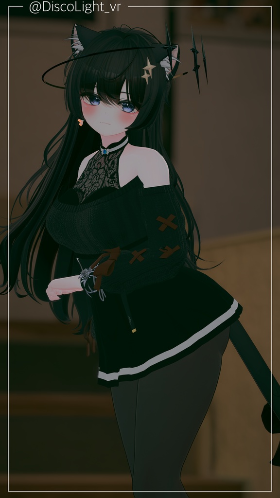 サイドテールロングヘア